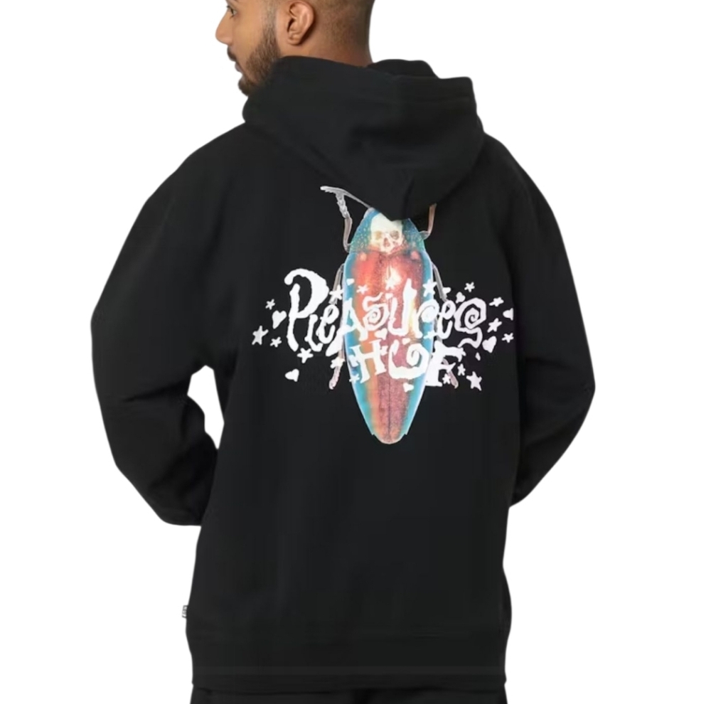 HUF BEETLE PULLOVER HOODIE SZ S NWOT